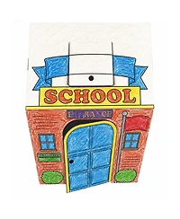 Easy Playhouse School Diy Decorating Playhouse, 48"H