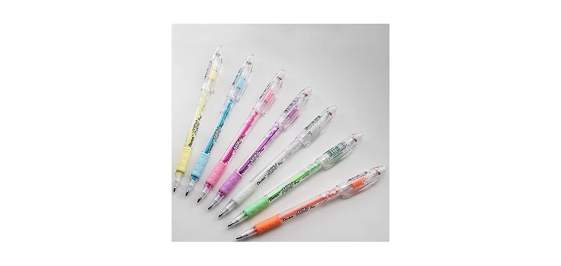 Pentel Arts Milky Pop Pastel Gel Pen, (0.8mm) Medium Line, Assorted Ink (F/G/K/P/S/V/2W), 8-Pk
