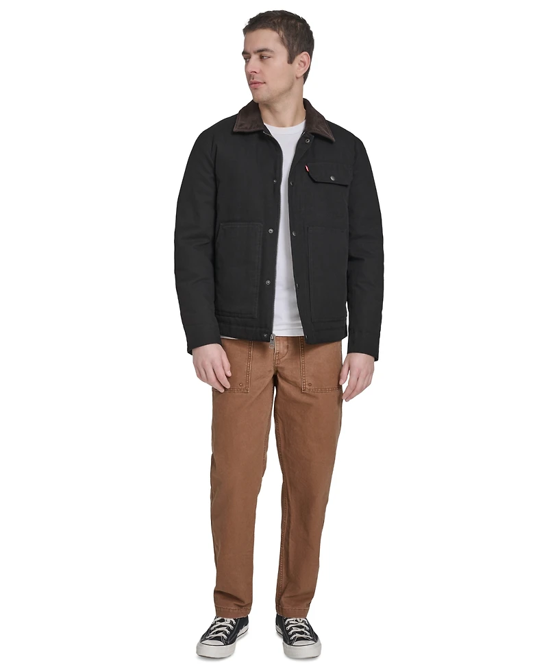 Levis Men's Cotton Canvas Workwear Jacket