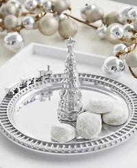 Mariposa Christmas Tree Train Sandcast Aluminum Server