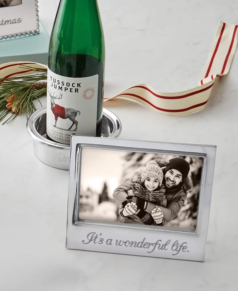Mariposa It's a Wonderful Life Signature Statement Frame, 4" x 6"