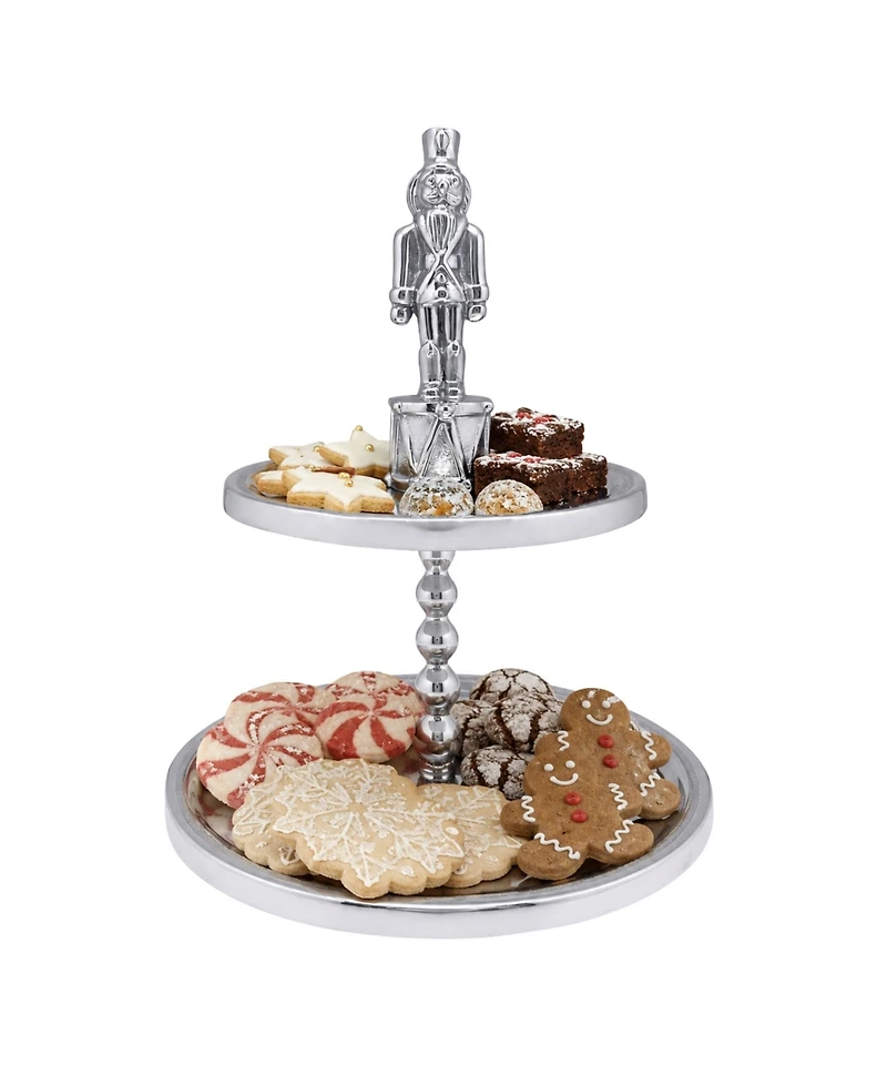 Mariposa Nutcracker 2-Tiered Server