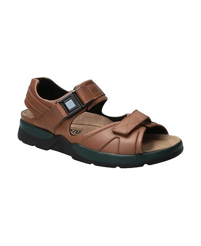 Mephisto Shark Fit Leather Open-Toe Sandals