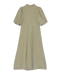 Mint Velvet Women's Utility Zip Midi Shirt Dress