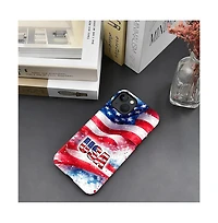Lisen 2-Layer Durable Phone Case Compatible with Apple iPhone 17 Pro Max, Usa Pride