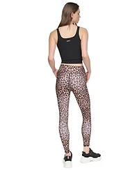 Dkny Sport Women's High-Waist 7/8 Leggings with Floating Pockets