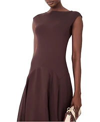 Mint Velvet Women's Sleeveless Midi Dress