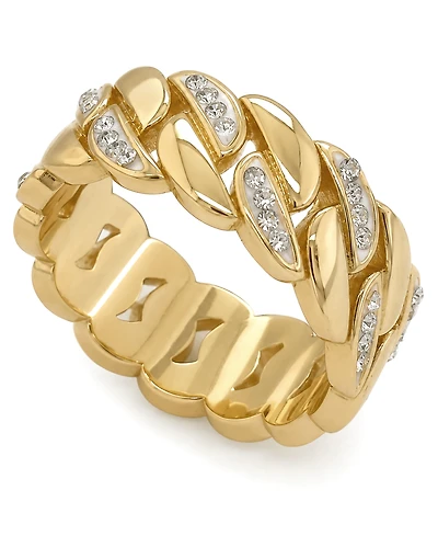And Now This Clear Crystal Link Ring