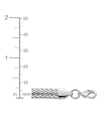 And Now This Fine Silver-Plated Woven Necklace