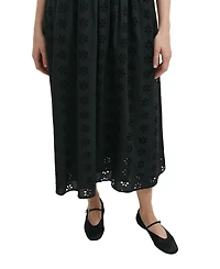 Finery London Women's Brea Embroidered Cotton Midi Dress