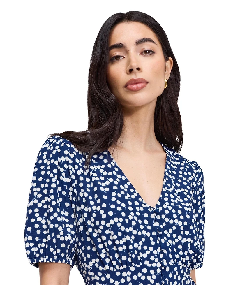 Finery London Women's Ensley Button Through Short Dress
