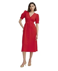 Finery London Women's Samantha Button Down Midi Dress
