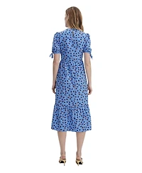 Finery London Women's Jessa Tiered Short Sleeve Midi Dress