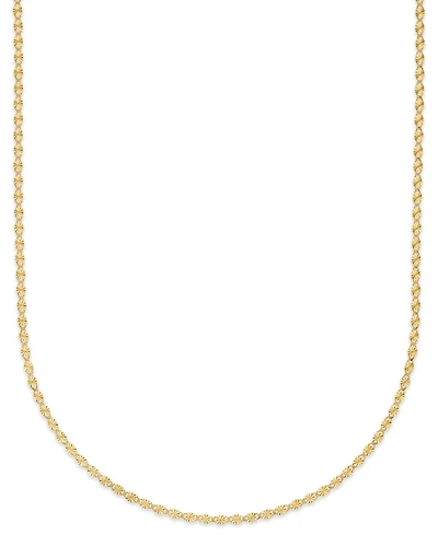 Macy's Valentino Chain Necklace in 10k Yellow Gold