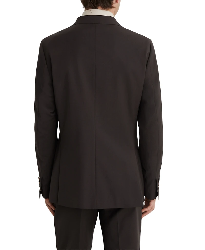 Reiss Men's Dream Wool-Blend Double-Breasted Tailored-Fit Blazer