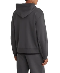 Reiss Men's Falco Premium Interlock Relaxed-Fit Hoodie