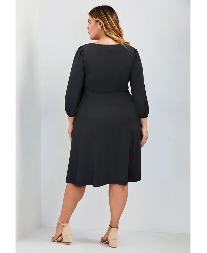 Avenue Women's Plus Audrey Ity Dress