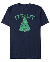Fifth Sun Men's Lit Graphic Crew-Neck T-Shirt
