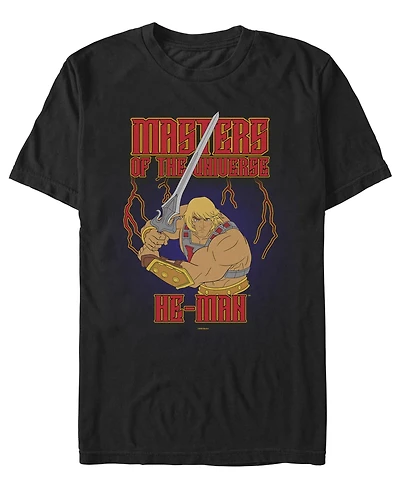 Fifth Sun Men's He-Man and the Masters of Universe Graphic Regular-Fit T-Shirt