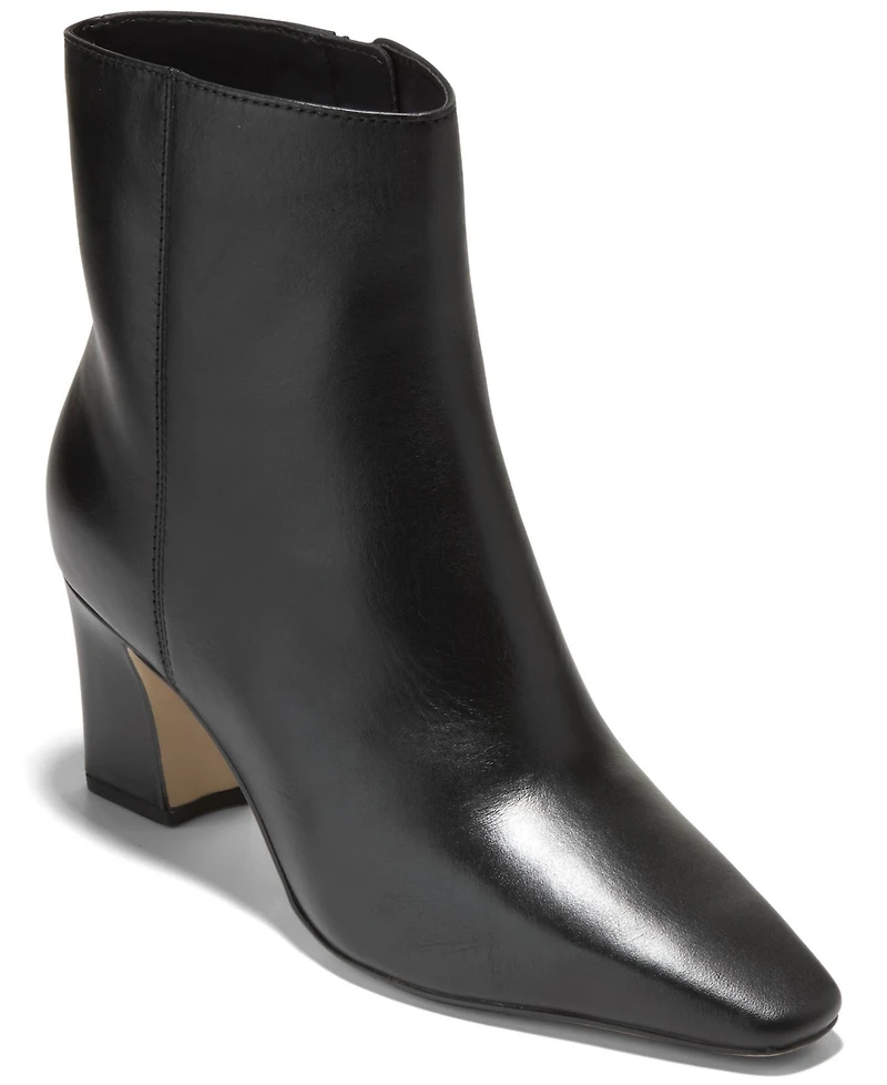 Cole Haan Women's Blanche Snip Toe Zipper Booties