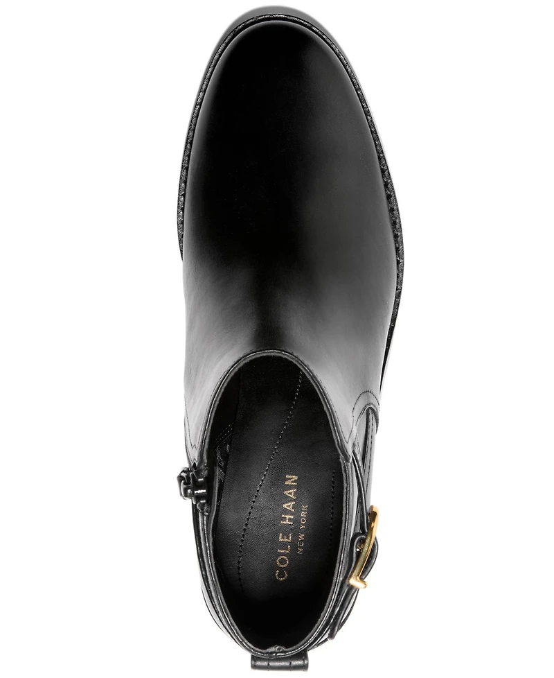 Cole Haan Women's Haddie Full-Zip Buckle Ankle Booties