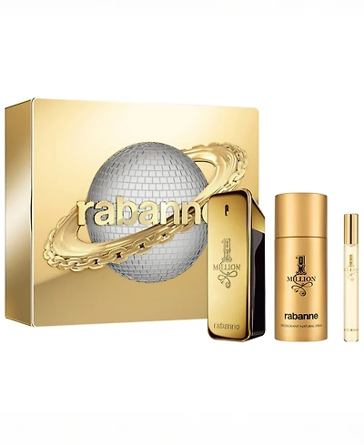 Rabanne 3-Piece 1 Million Eau de Toilette Gift Set