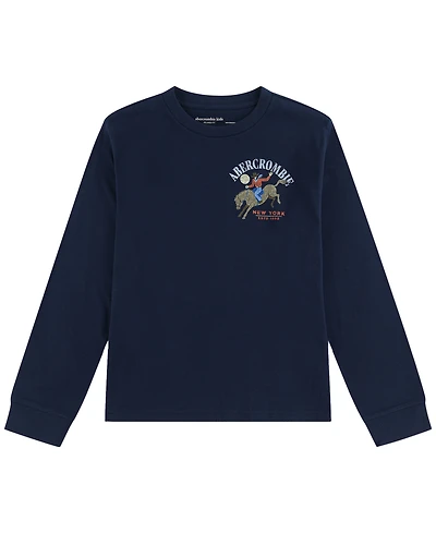 abercrombie kids Boys' 5-18 Long-Sleeve Cowboy T-Shirt
