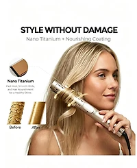 Tymo Beauty 2 in 1 Hair Curler and Straightener