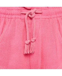 Pre-Owned Isabel Marant Women's Silk Gauze Frayed Talapiz Shorts