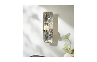 Z Gallerie Carved Wall Sconce
