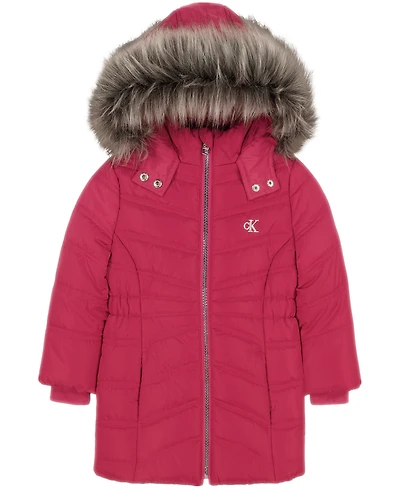 Calvin Klein Baby Girls' Long-Sleeve Aerial Jacket