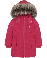 Calvin Klein Baby Girls' Long-Sleeve Aerial Jacket