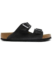 Birkenstock Men's Arizona Suede Leather Soft Footbed Sandals from Finish Line