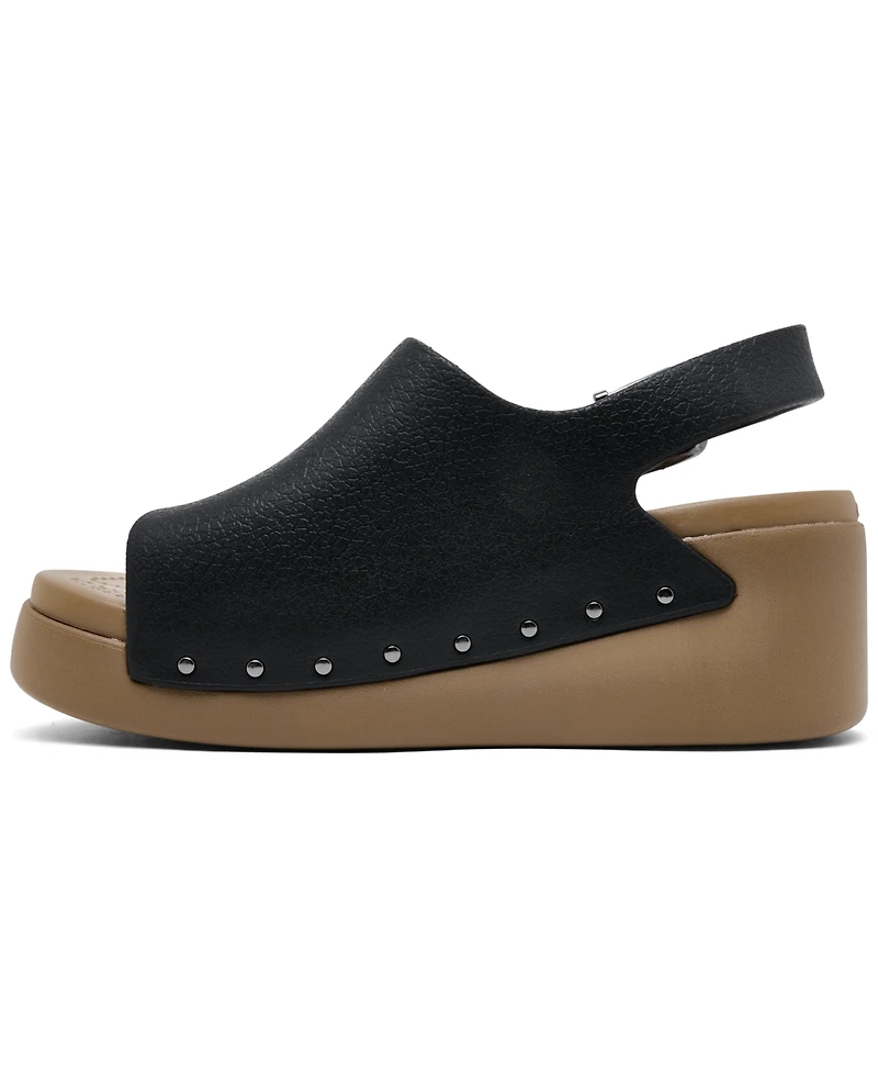 Crocs Women's Dylan Studded Platform Slide Sandals from Finish Line