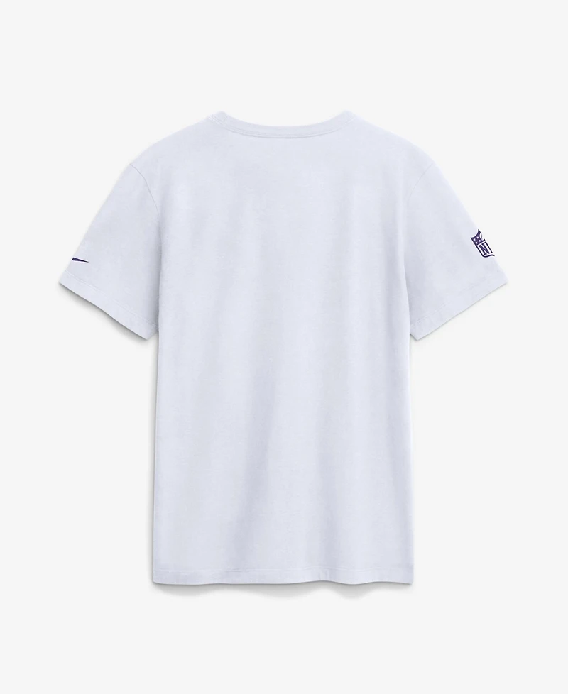 Nike Men's Minnesota Vikings Sideline Final Sprint Cotton-Blend T-Shirt