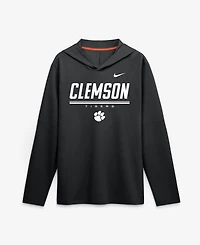Nike Men's Clemson Tigers Sideline Lightweight Long-Sleeve Dri-fit Hoodie