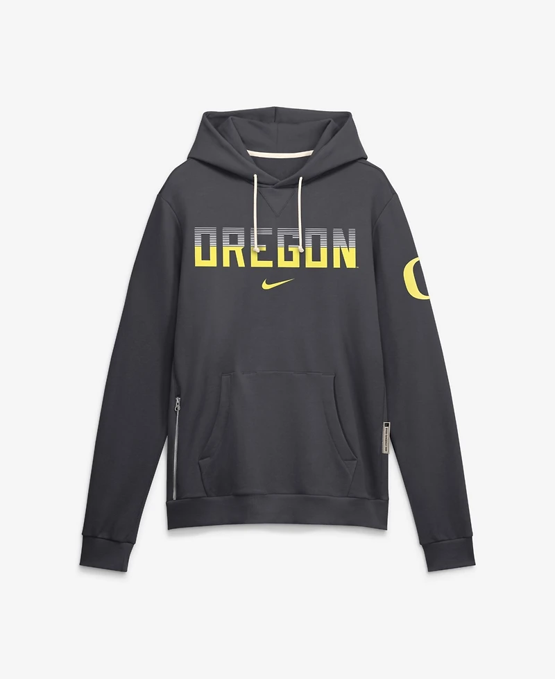 Nike Men's Oregon Ducks 2026 Sideline Standard Issue Hooded Fleece Hoodie