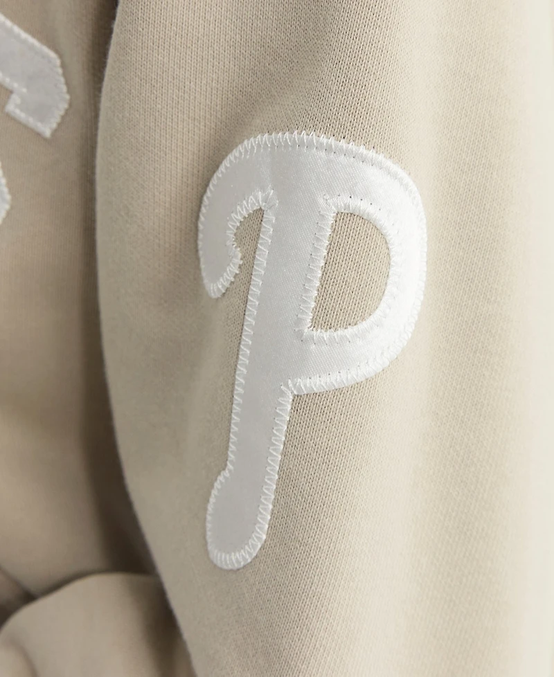 Fanatics Women's Philadelphia Phillies Iconic Terry Cropped Full-Zip Hoodie