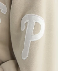 Fanatics Women's Philadelphia Phillies Iconic Terry Cropped Full-Zip Hoodie