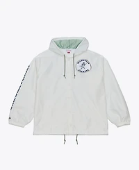 Mitchell & Ness Men's Milwaukee Brewers Yacht Rock Hooded Full-Snap Windbreaker Jacket