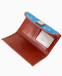 Dooney & Bourke Women's Detroit Lions Team Color Continental Clutch
