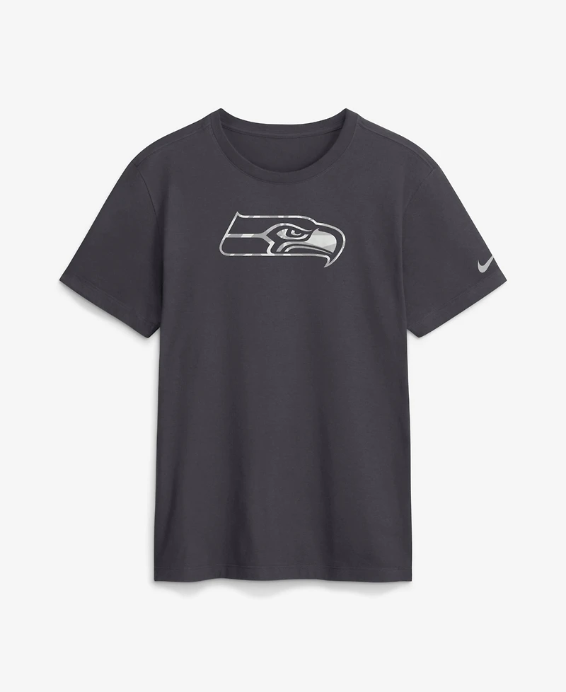 Nike Men's Seattle Seahawks Fractal Logo T-Shirt