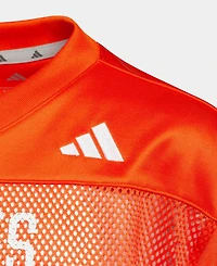 adidas Boys' and Girls' Miami Hurricanes Mesh Replica Tailgate Jersey