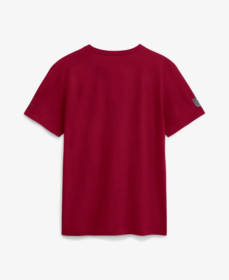 Nike Men's Washington Commanders Sideline Team Issue Screen Print T-Shirt