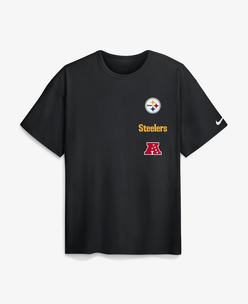 Nike Men's Pittsburgh Steelers Max90 Heavyweight Loose-Fit T-Shirt
