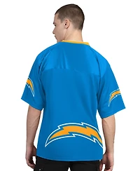 Starter Men's Powder Blue/White Los Angeles Chargers Short Sleeve & Long T-Shirt, 2-Piece Set
