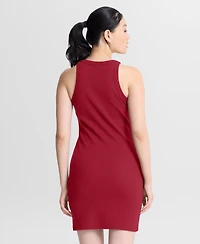 Fanatics Women's Push Beyond Tri-Blend Ribbed Slim-Fit Sleeveless Dress