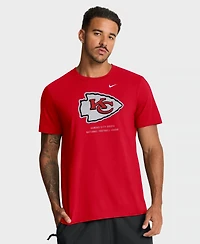 Nike Men's Kansas City Chiefs Property Of Short-Sleeve Crewneck T-Shirt