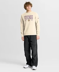 Nike Men's Minnesota Vikings Club Brushed-Back Fleece Sweatshirt