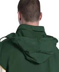 Starter Men's Green Bay Packers The Gust Water-Resistant Full-Zip Hooded Jacket